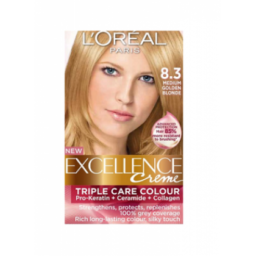 Loreal Excellence Creme 8.3 Medium Golden Blonde