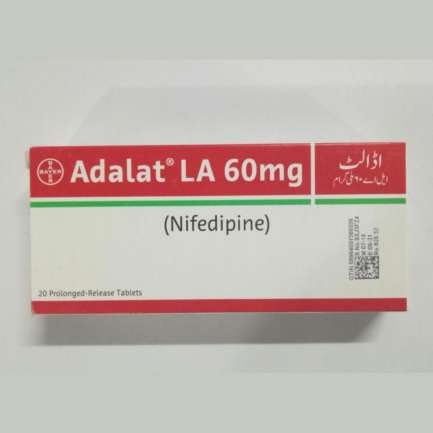 Medicalstore.com.pk-Adalat LA60mg