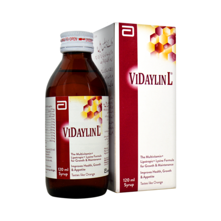 VIDAYLIN-L 5mg|5ml Syrup 120ml