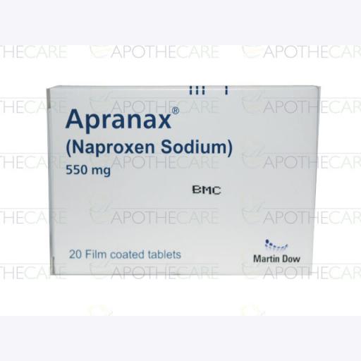 APRANAX 550mg Tablet 20s