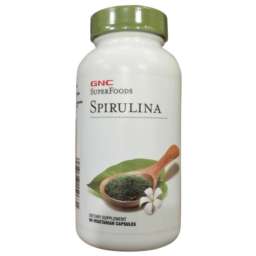 GNC SuperFoods Spirulina Dietary Supplement 90 Caps