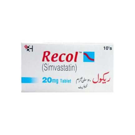 Recol tablet 20 mg 10's