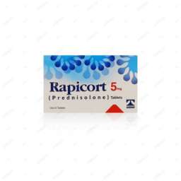 Rapicort tablet 5 mg 100's