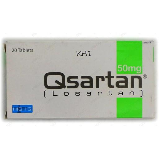 Qsartan tablet 50 mg 20's