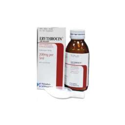 Erythrocin suspension 200 mg 60 mL