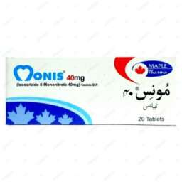 Monis tablet 40 mg 20's