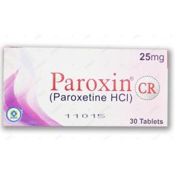 Paroxin CR tablet 25 mg 30's