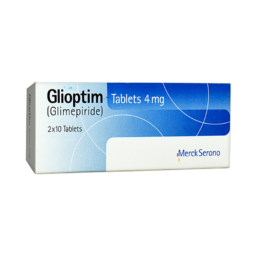 Glioptim tablet 4 mg 2x10's