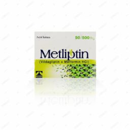 Metliptin tablet 50/500 mg 28's