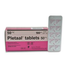 Pletaal tablet 50 mg 10x10's