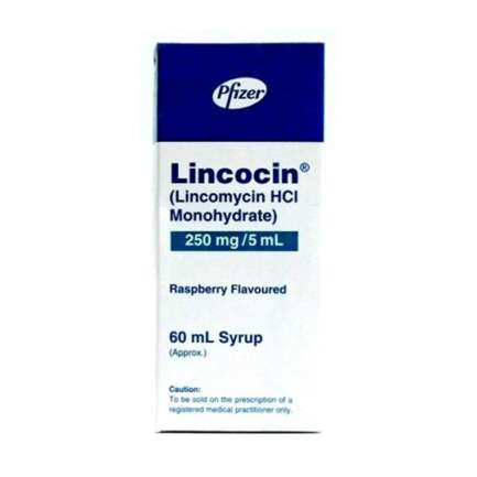 Lincocin suspension 250 mg 60 mL