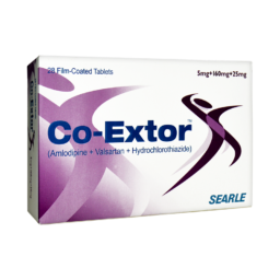 Co-Extor tablet 10/160/25 mg 28’s