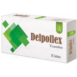 Delpoflex tablet 4 mg 10's