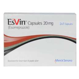 Esvin capsule 20 mg 2x7's