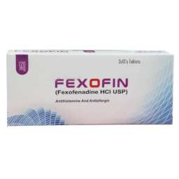Fexofin tablet 120 mg 30's
