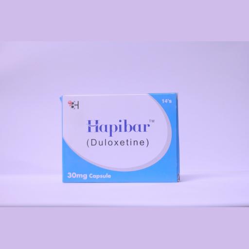 Hapibar capsule 30 mg 14's