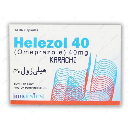 Helezol capsule 40 mg 14's