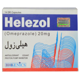 Helezol capsule 20 mg 14's