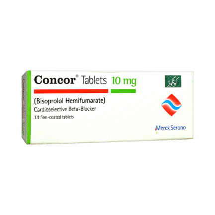 Medicalstore.com.pk- Concor Tablets 14 coated tablets 10mg