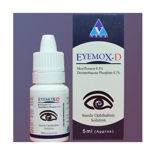 Eyemox D Eye Drops 0 1 0 5 5 Ml Price In Pakistan Medicalstore Com Pk
