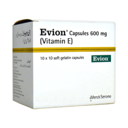 Medicalstore.com.pk-Evion ( Vitamin E ) 10x10 capsules 600mg