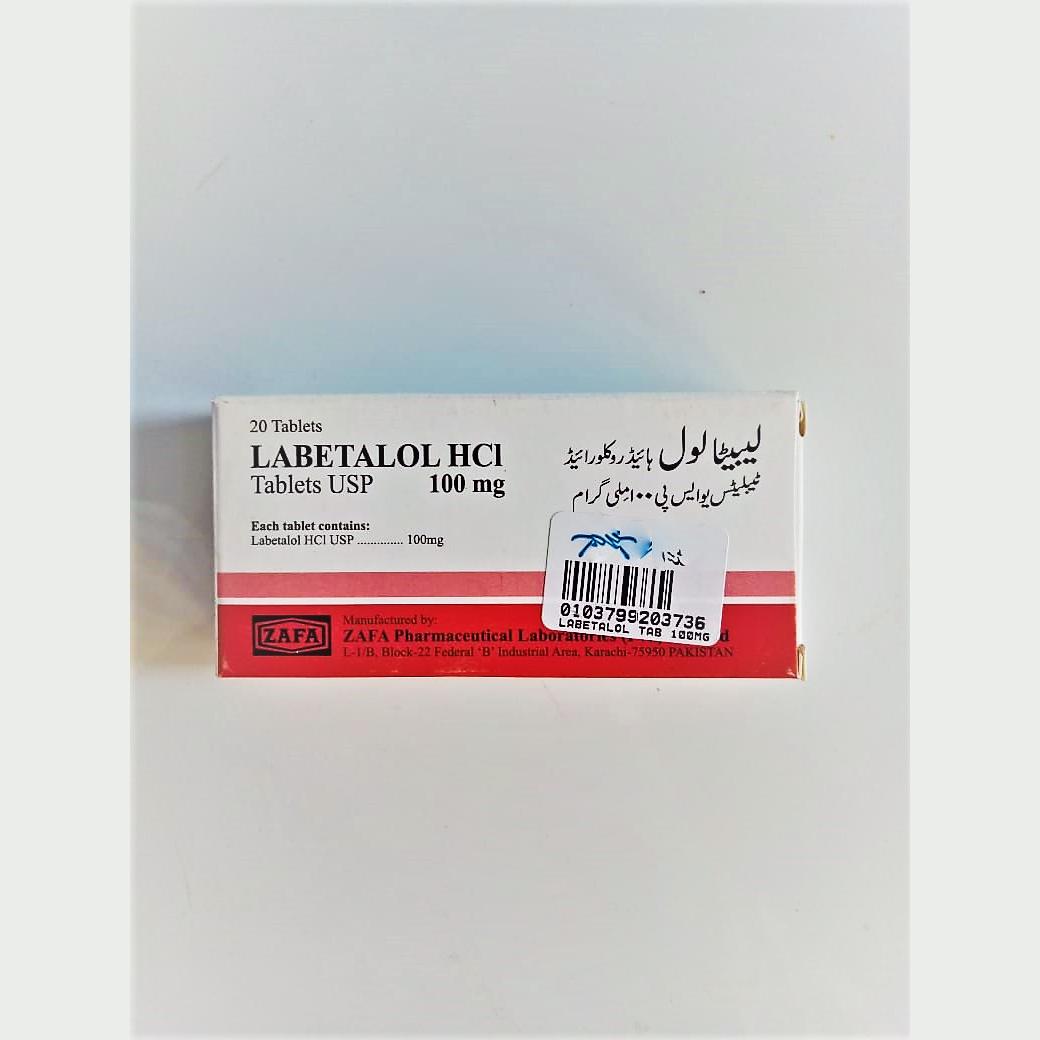 Labetalol Hcl 100Mg Tablets - Buy Online at DVAGO®