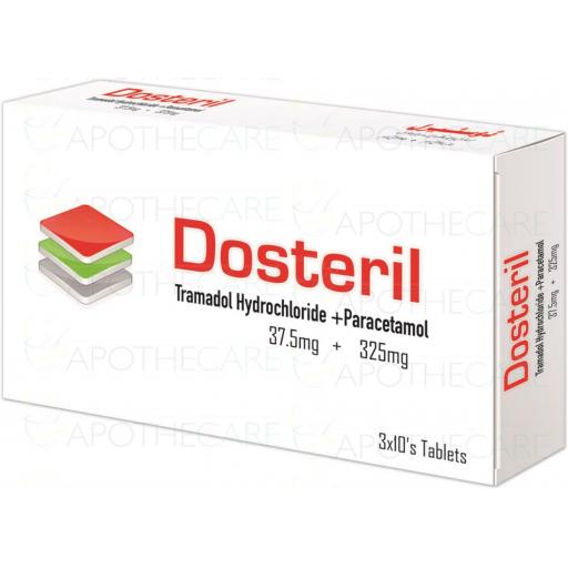 Dosteril tablet 37.5/325 mg 30's