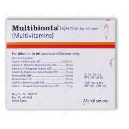 Multibionta Infusion 5 Ampx10 mL