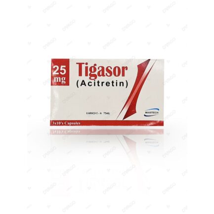 Tigasor capsule 25 mg 3x10's