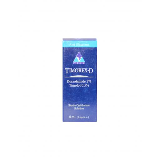 Timorex D Eye Drops 2/0.5 % 5 mL