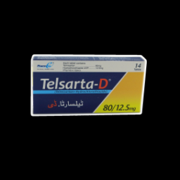 Telsarta-D Tab 80mg 12.5mg 14s