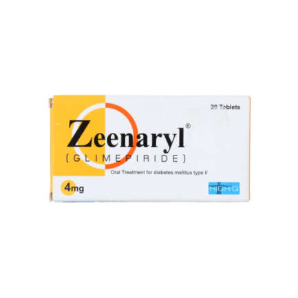 Zeenaryl tablet 4 mg 2x10's