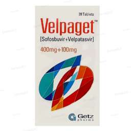 Velpaget tablet 400/100 mg 28's