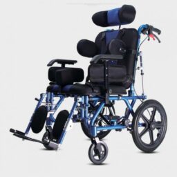 Adjustable high back rest with alloy spray frame wheelchair