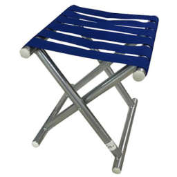 camping-stool blue color