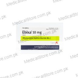 Ebixa 10mg tablet (Memantine) imported