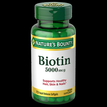 Nature's deals bounty biotin