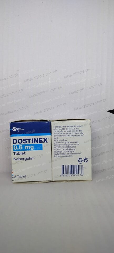 Dostinex 0.5 Mg Tablet (Cabergoline)