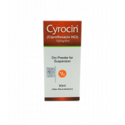Cyrocin Susp 125mg/5ml 60ml