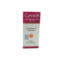 Cyrocin Susp 250mg/5ml 60ml