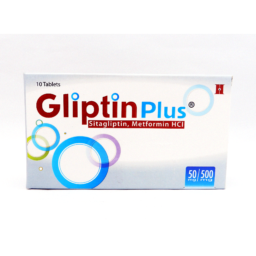 Gliptin Plus Tab 50mg/500mg 10s