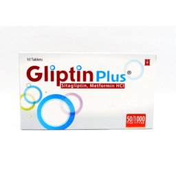Gliptin Plus Tab 50mg/1000mg 10s