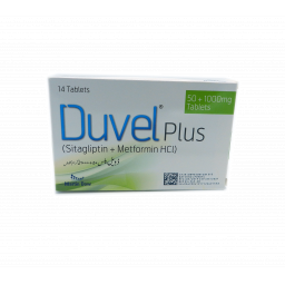 Duvel Plus Tab 50mg/1000mg 14s
