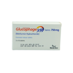 Glucophage XR Tab 750mg 3x10s