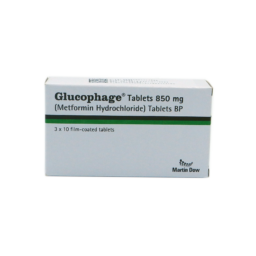 Glucophage Tab 850mg 3x10s
