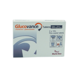 Glucovance Tab 2.5mg/500mg 2x15s