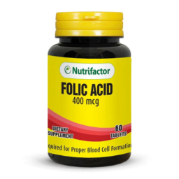 Folic Acid Tab 400mcg 60s