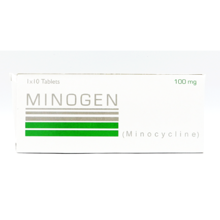 Minogen Tab 100mg 1x10s