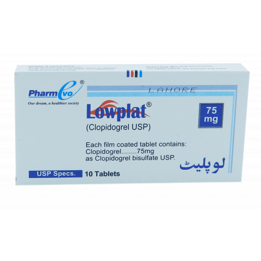 Lowplat Tab 75mg 10s