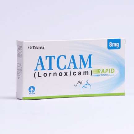 Atcam Rapid Action Tab 8mg 10s